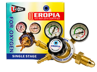 Eropia Gas Regulator Double Meter Single Stage Medium Quality