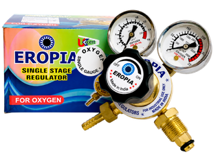 Eropia Gas Regulator Double Meter Single Stage Lite Quality