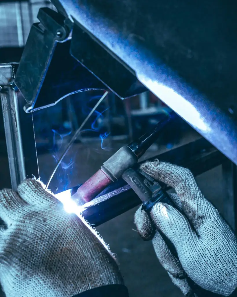 Professional industrial fabrication and welding workshop
